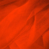 Neon színű félkeménységű  tüll - FLUORESCENT TANGERINE